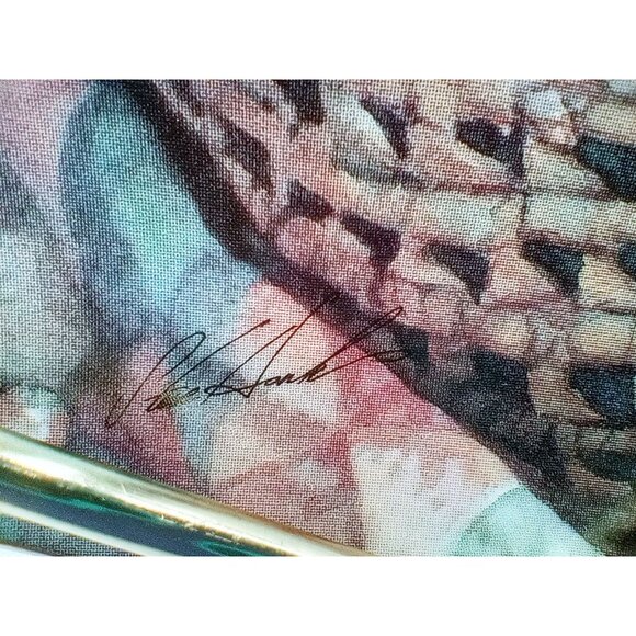 Steve Hanks "The New Arrival" Collector Plate 1994 Hadley House Limited Edition - Picture 4 of 14